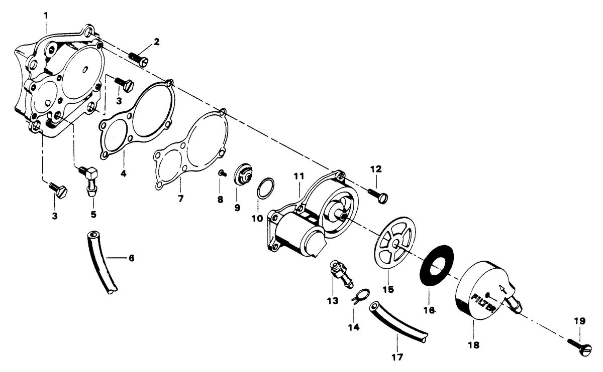 FORCE FORCE 50 H.P. FUEL PUMP