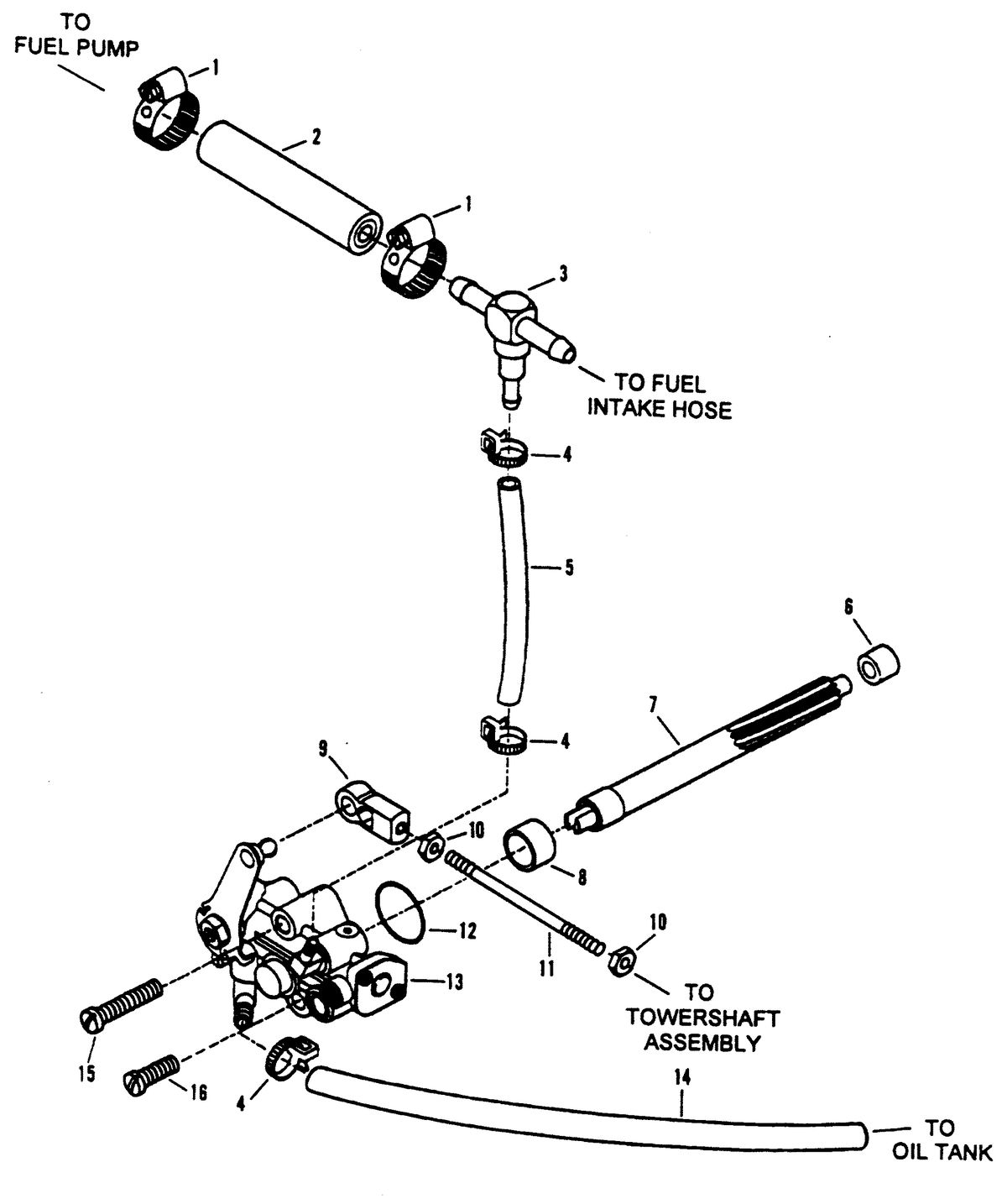 SPORTJET SPORT JET 90 OIL INJECTION PUMP
