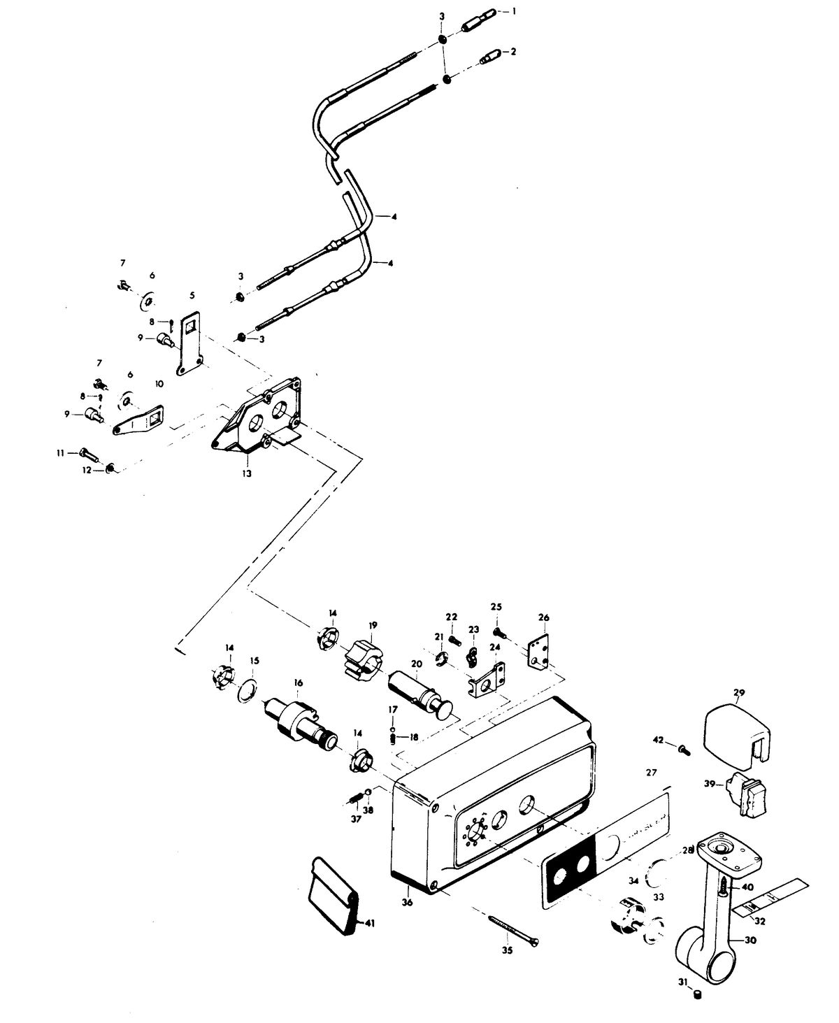 CHRYSLER 140 H.P. REMOTE CONTROL