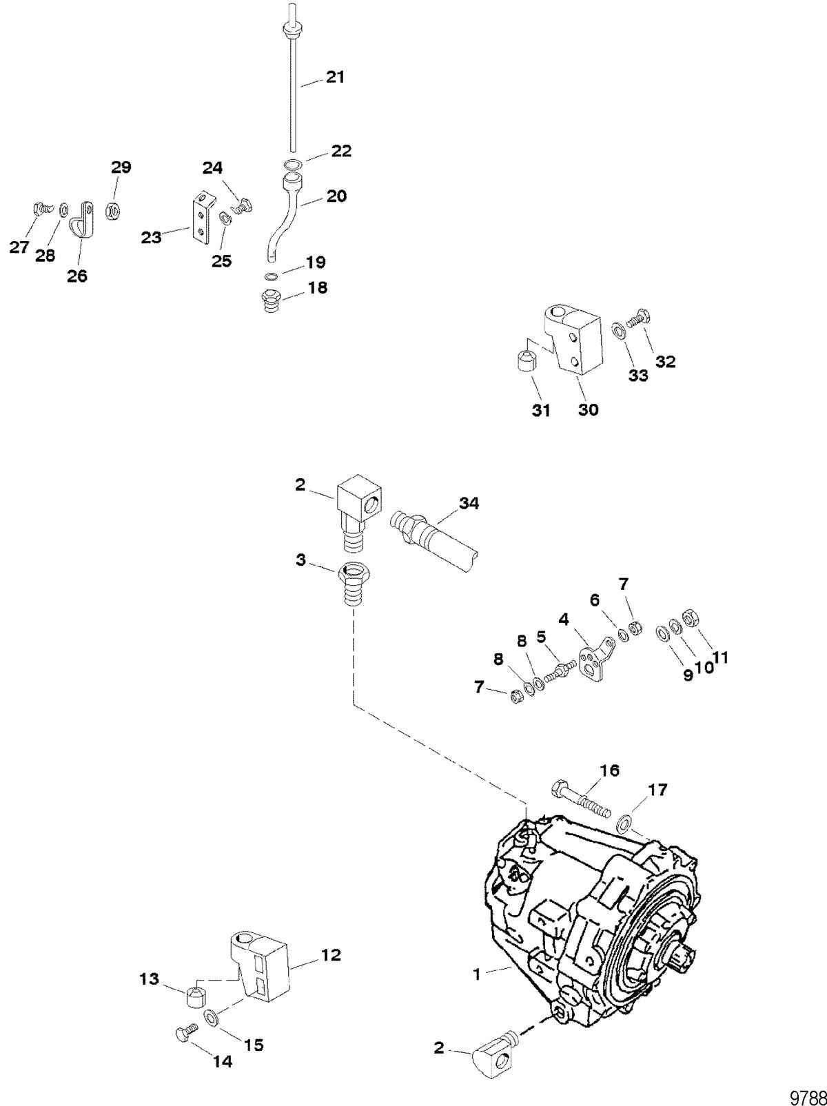 RACE STERNDRIVE 525 EFI Transmission And Components(Driveline)