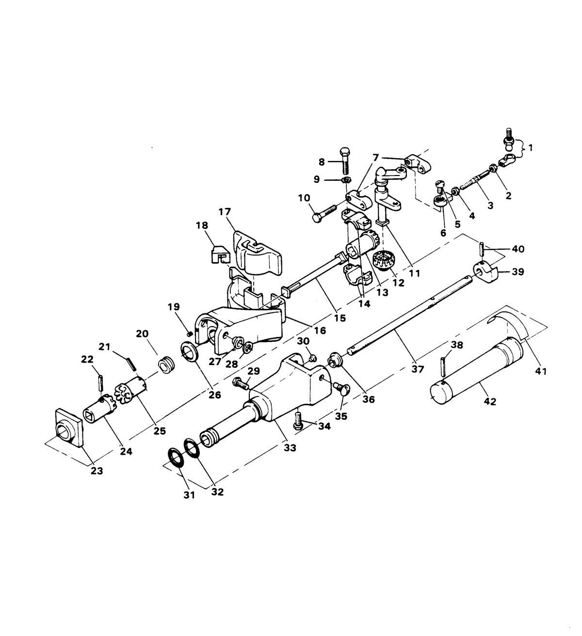 CHRYSLER 7.5 H.P. STEERING ARM