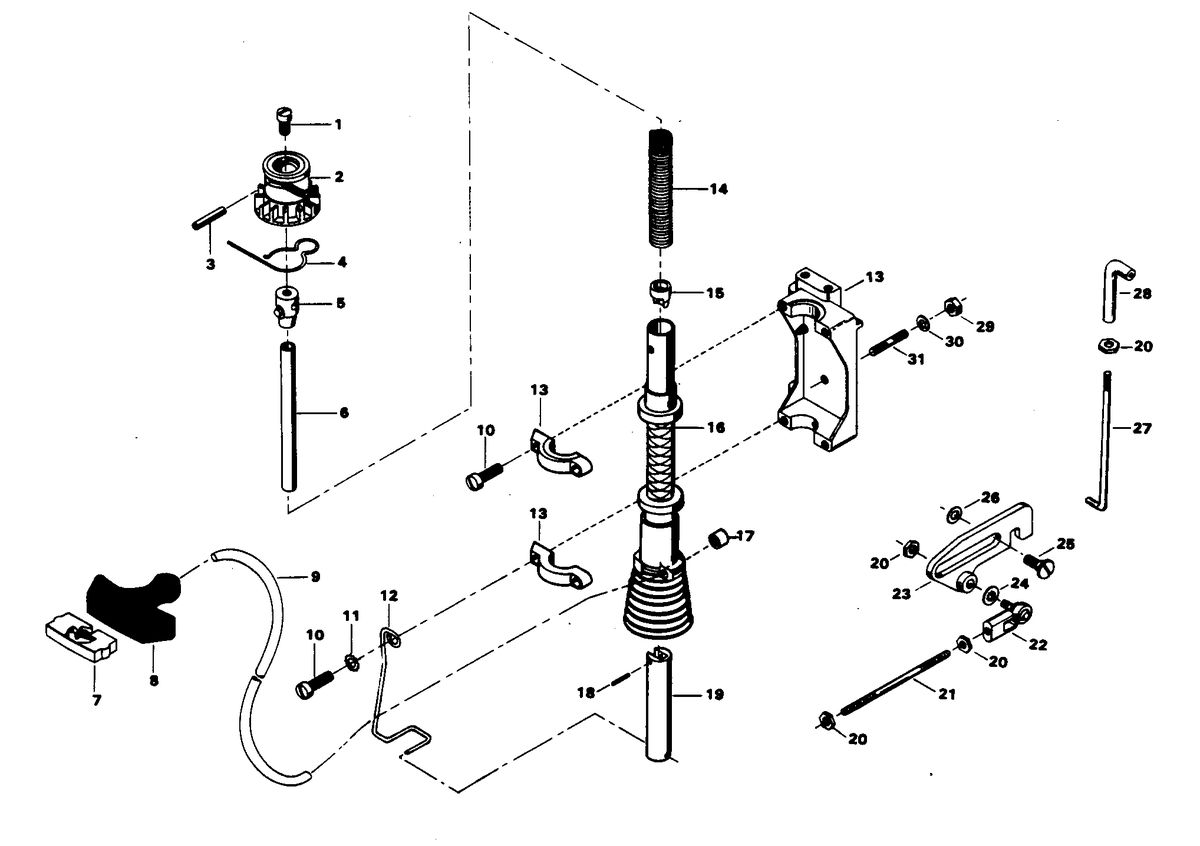CHRYSLER 35 H.P. HAND STARTER