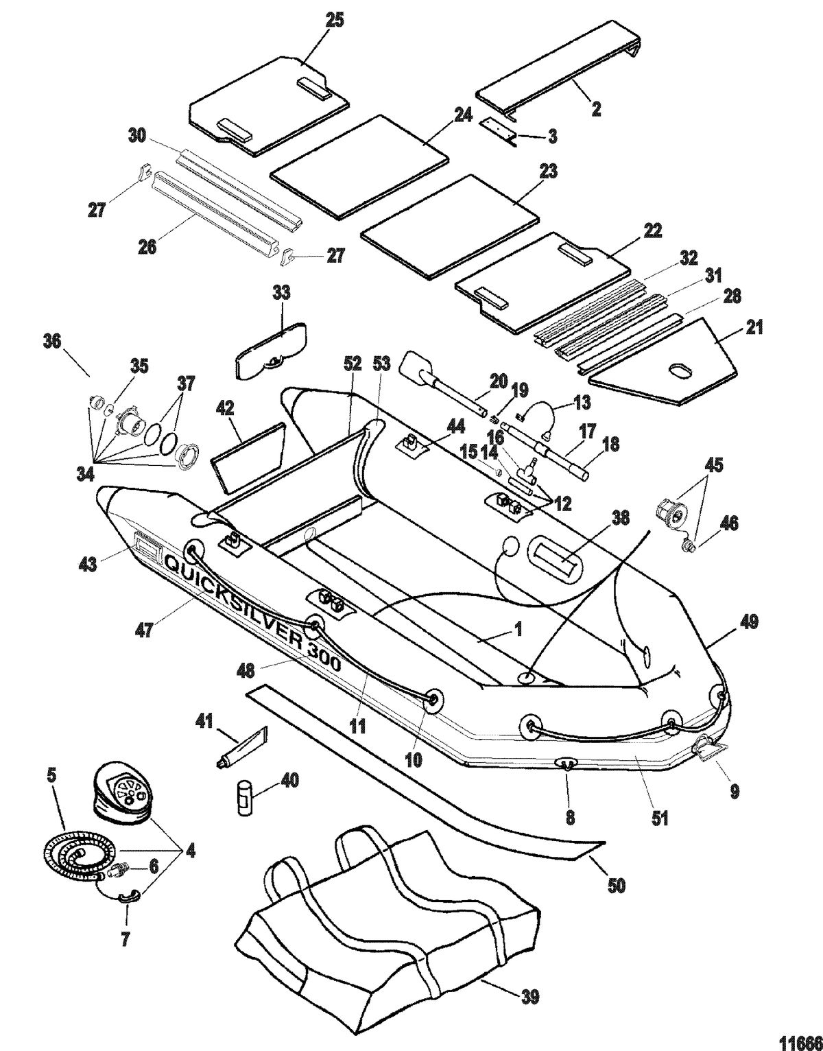 INFLATABLES QUICKSILVER PVC SOFT BOTTOM Quicksilver Inflatables(270S / 300S / 330S / 330E) (Page 2)