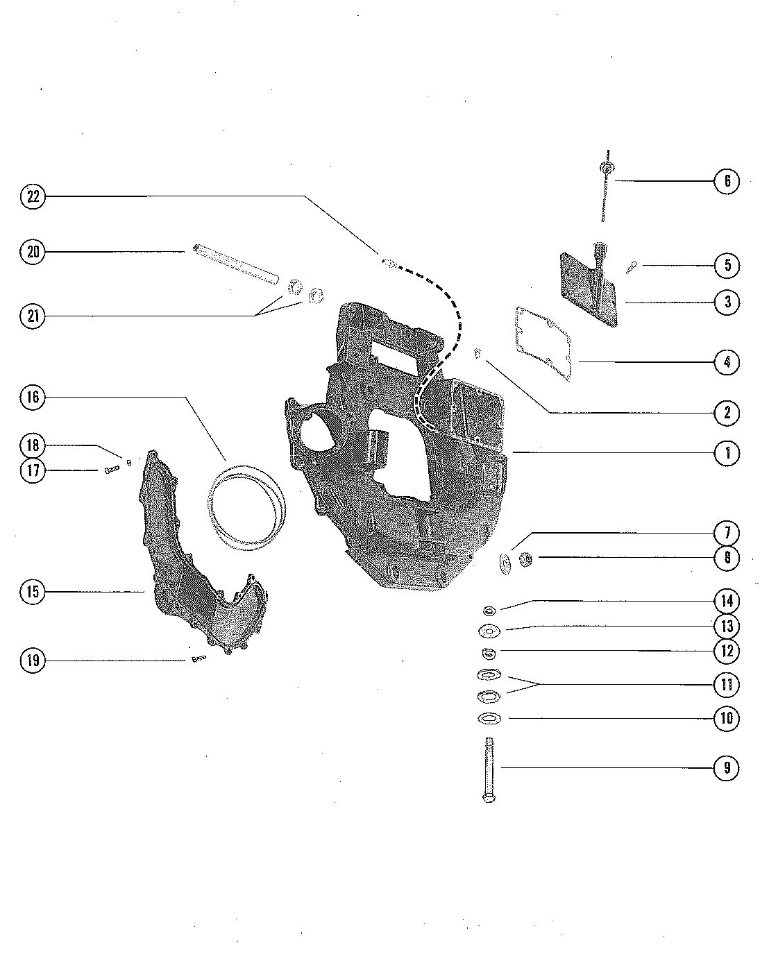 MERCRUISER 215H AND 215E STERN DRIVE TRANSOM PLATE
