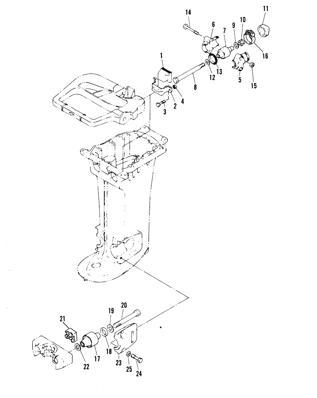 MARINER MARINER 40 MOUNTING SYSTEM