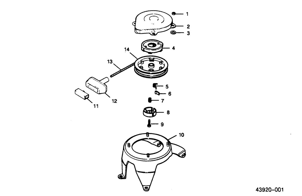 SEARS SEARS 5 H.P. STARTER