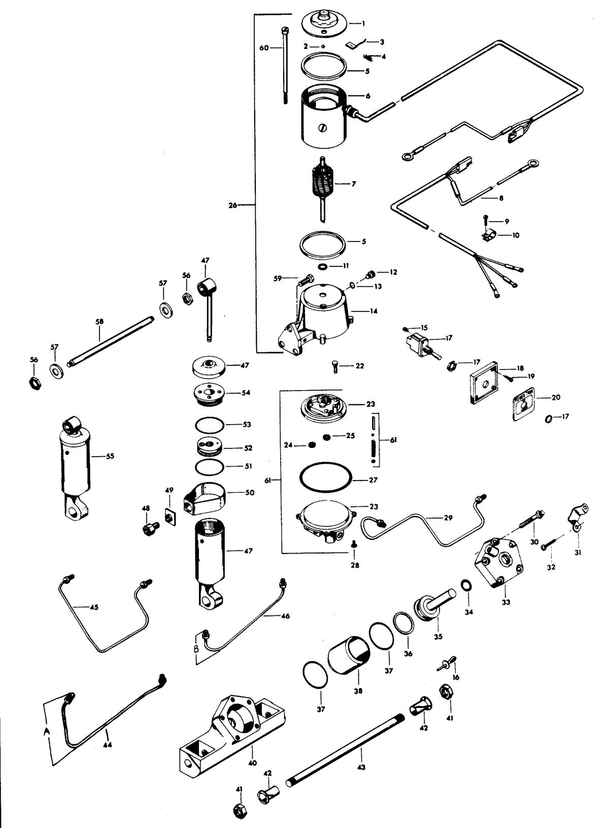CHRYSLER 85 H.P. CHARGER POWER TRIM UNIT