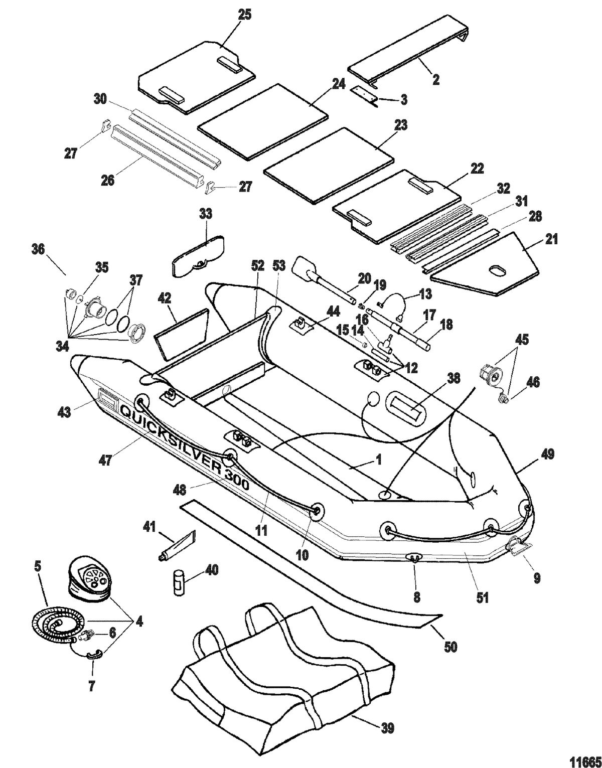 INFLATABLES QUICKSILVER PVC SOFT BOTTOM Quicksilver Inflatables(270S / 300S / 330S / 330E) (Page 1)
