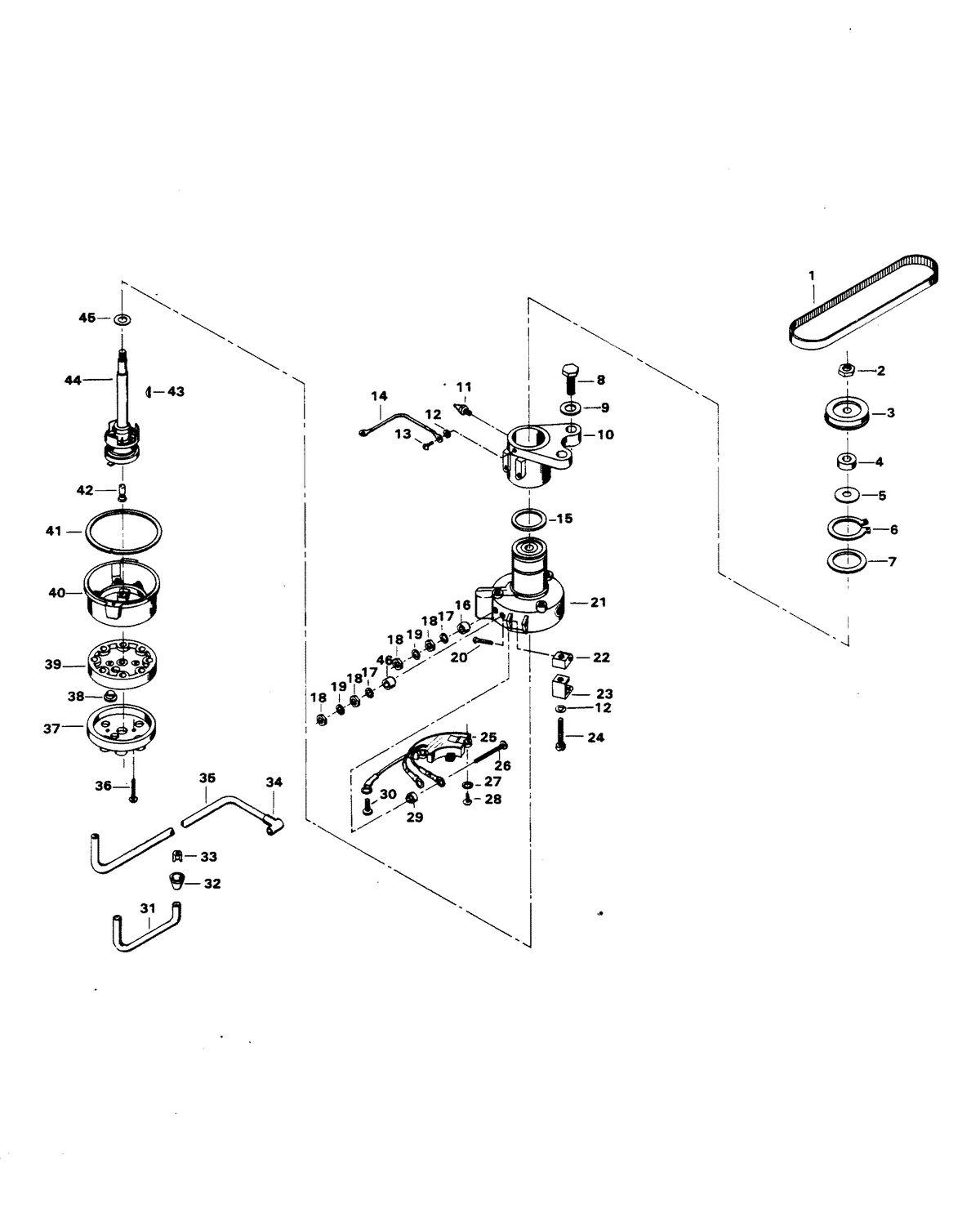 CHRYSLER 85 H.P. DISTRIBUTOR