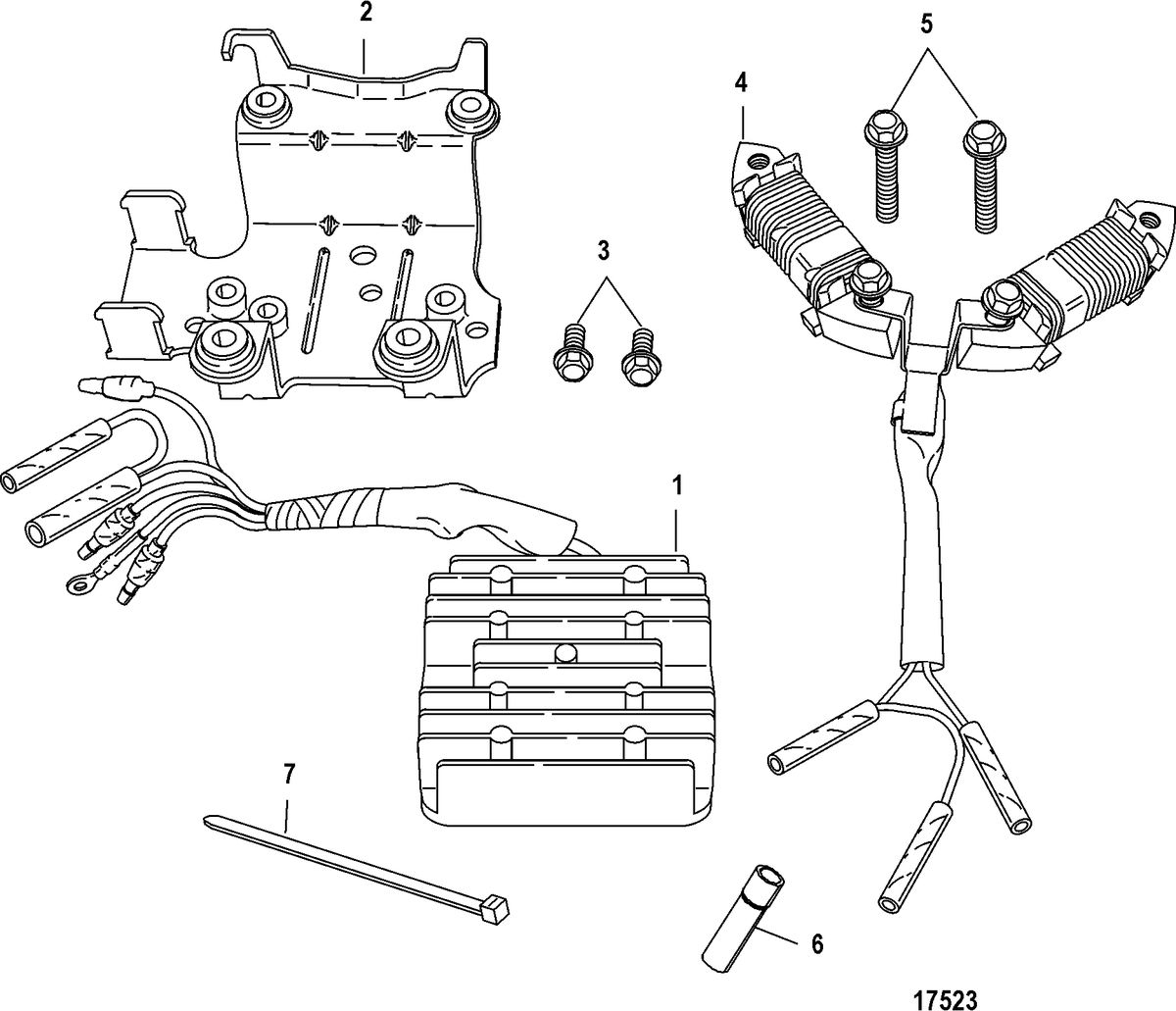 ACCESSORIES ELECTRICAL COMPONENTS AND HARNESSES Charging Kit (10 AMP)(856557A1)