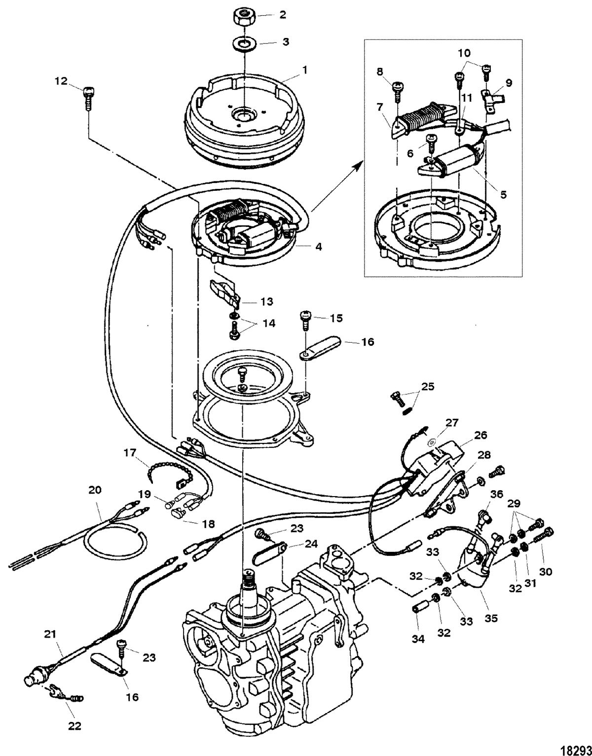 MERCURY/MARINER 9.9/15/18 HP (2 CYLINDER)(INTERNATIONAL) Electrical