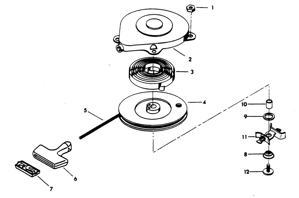 CHRYSLER 4 H.P. STARTER
