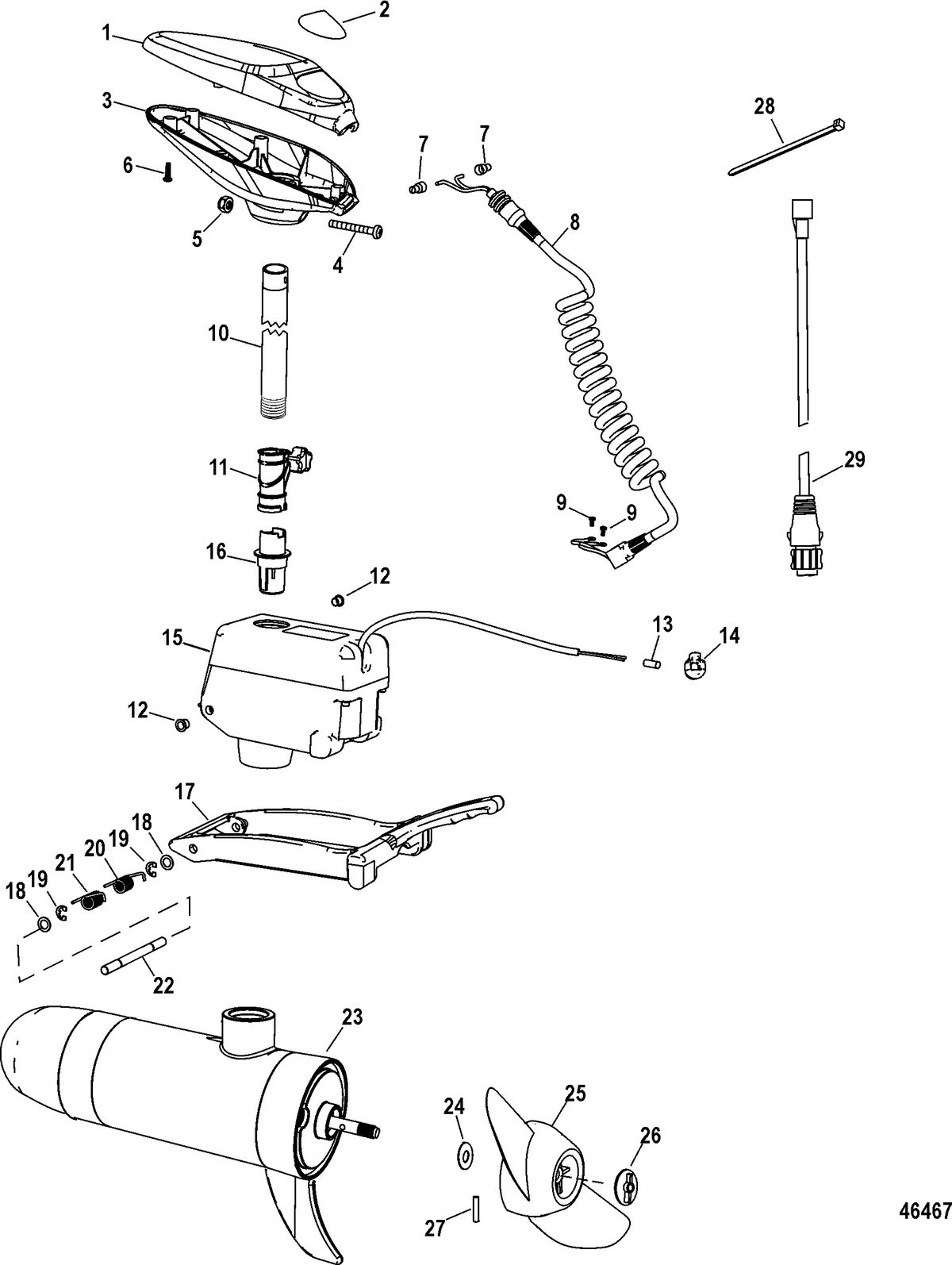 TROLLING MOTOR MOTORGUIDE WIRELESS SERIES Complete Trolling Motor(Sonar Fresh Water)(Design II )
