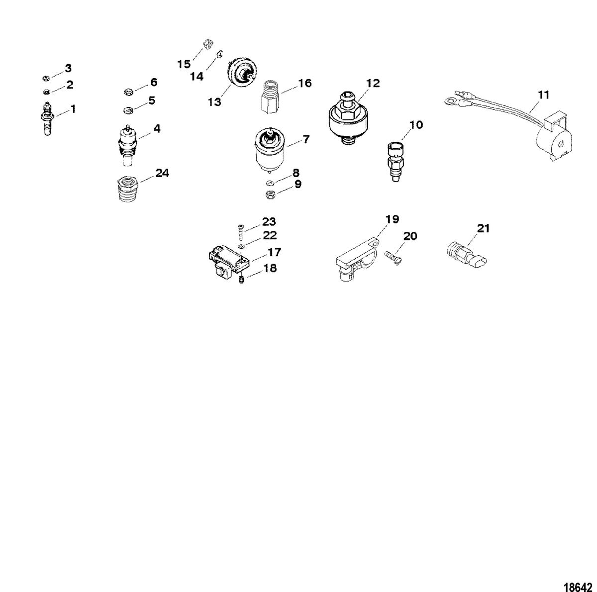 RACE STERNDRIVE 500 EFI Senders And Sensors
