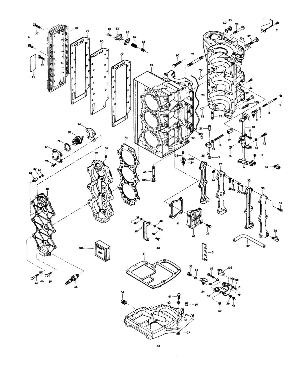 CHRYSLER 70 H.P. POWERHEAD