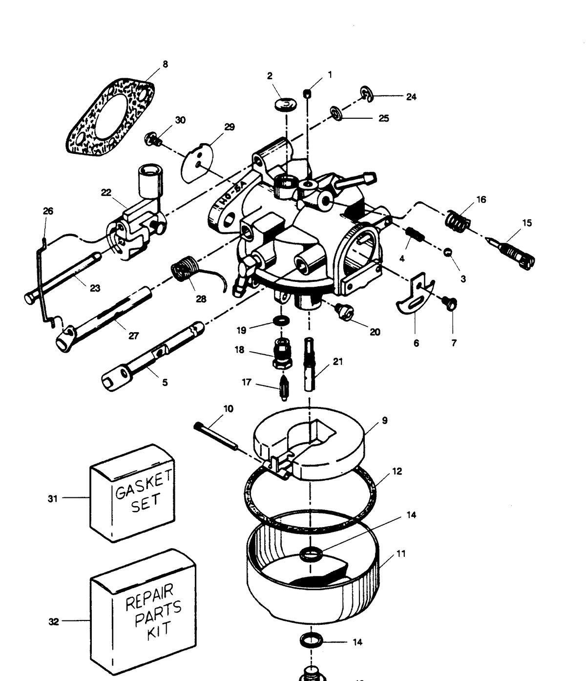 SEARS SEARS CARBURETOR