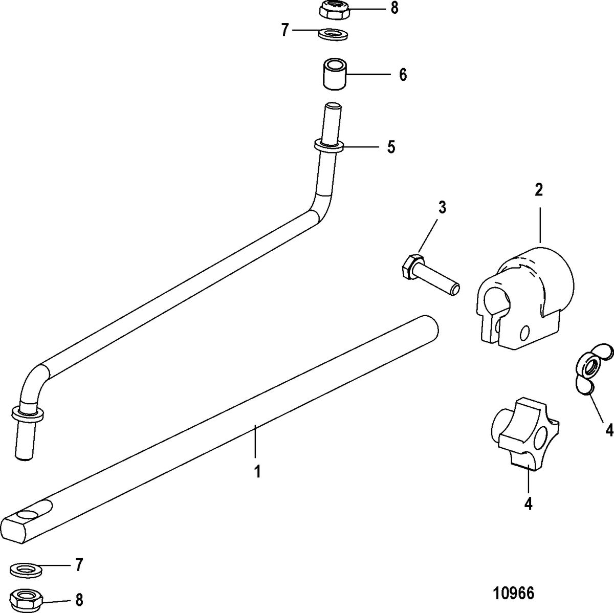ACCESSORIES STEERING SYSTEMS AND COMPONENTS Co-Pilot Assembly(52148A1 /A3 /A6)