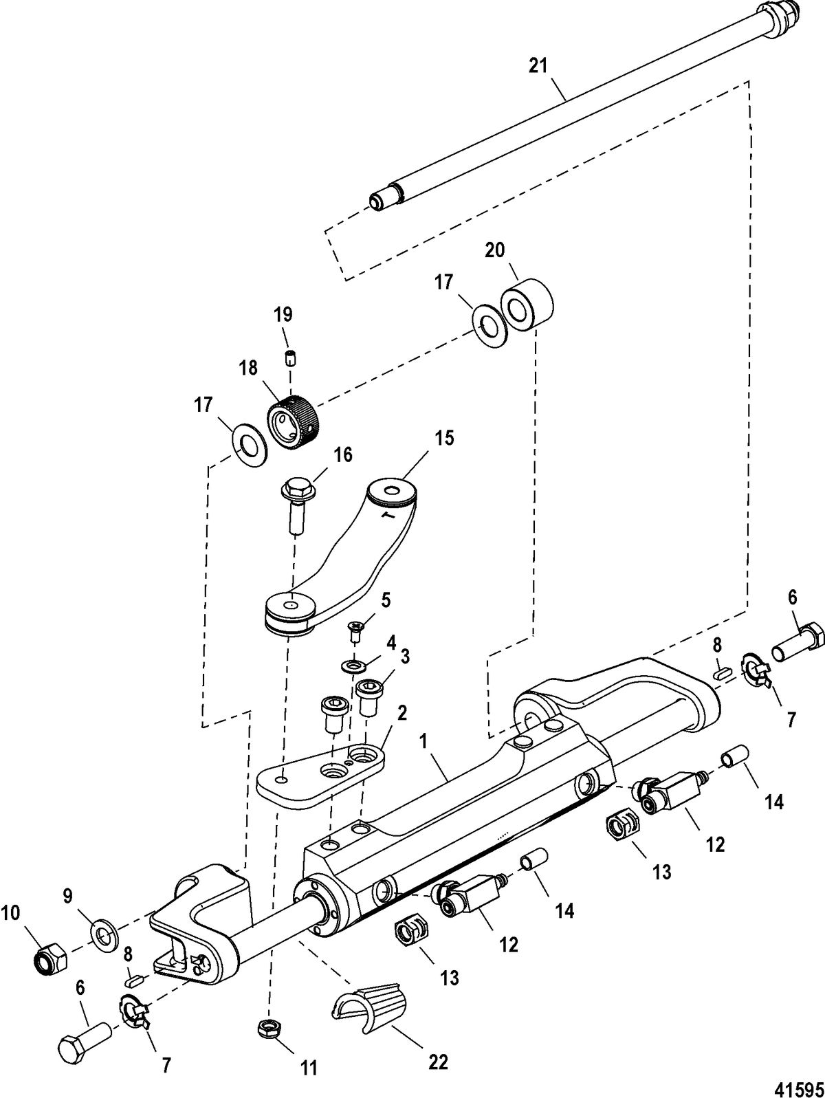 ACCESSORIES STEERING SYSTEMS AND COMPONENTS Steering Actuator Assembly(898349A15)