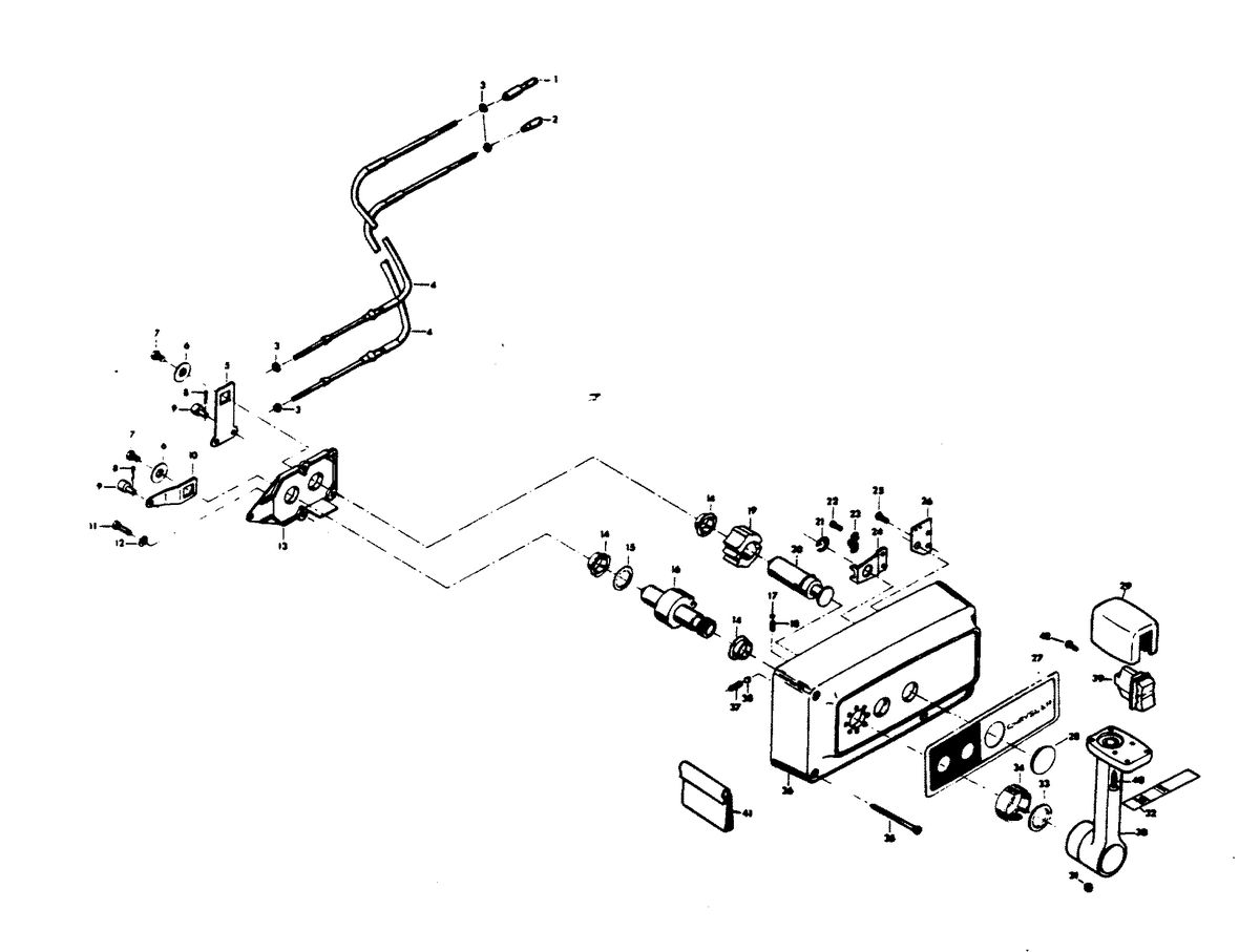 CHRYSLER 115 H.P. REMOTE CONTROL