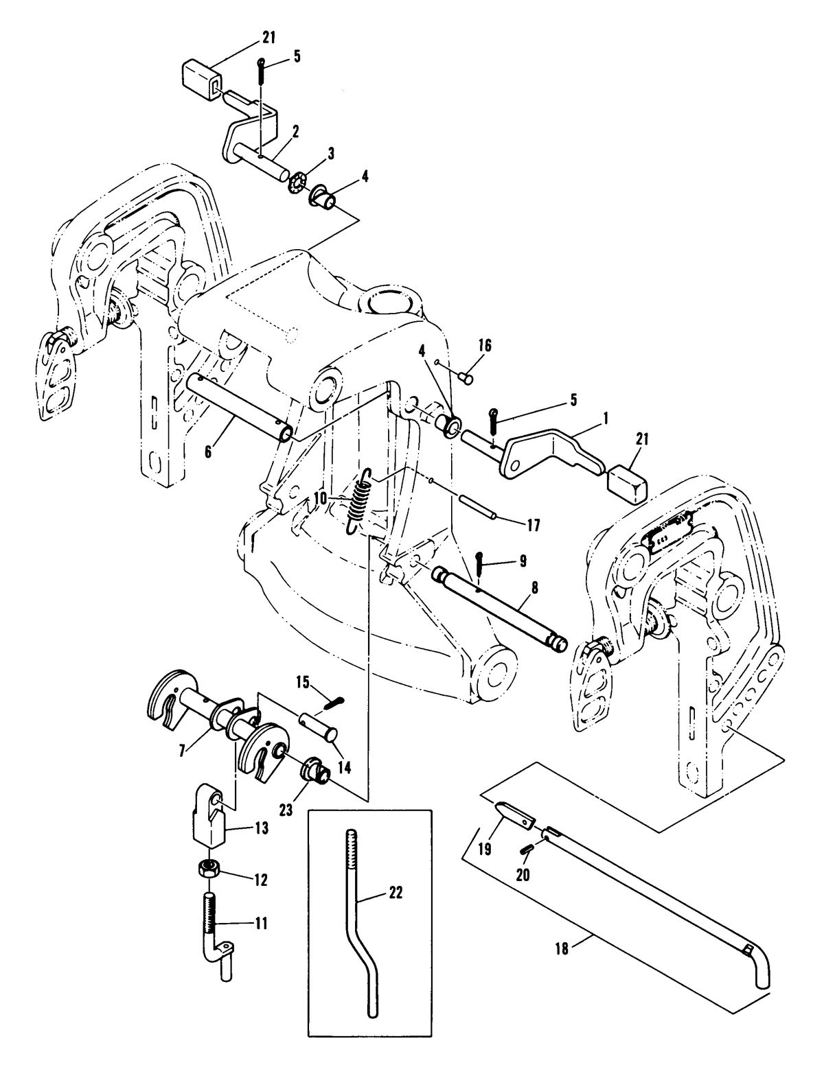MARINER MARINER 60 REVERSE LOCK