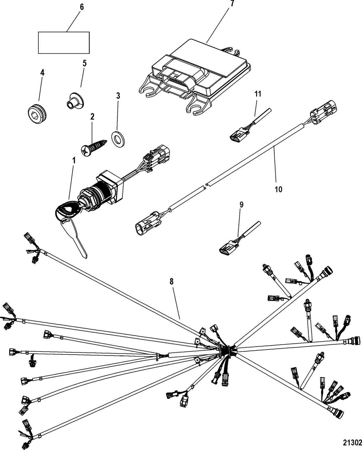 ACCESSORIES ELECTRICAL COMPONENTS AND HARNESSES Command Module Kit, Shadow Mode (Triplel)
