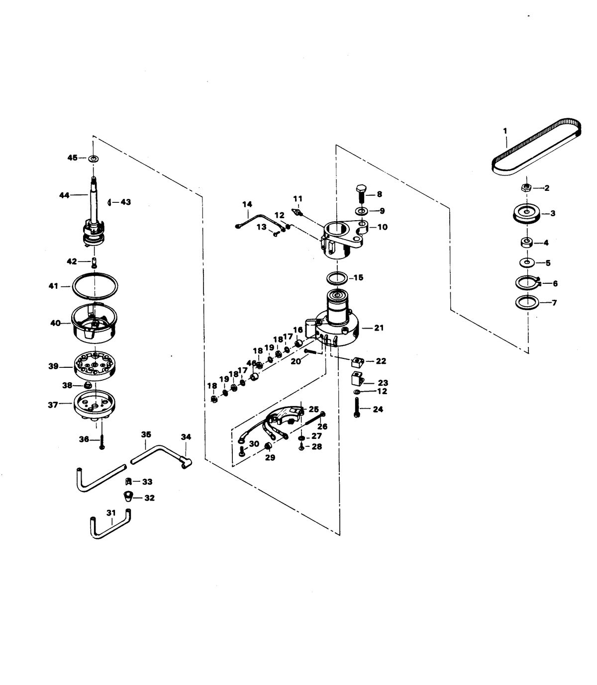 FORCE 85 H.P. DISTRIBUTOR 856H2K 856B2K 858H2F 858B2F