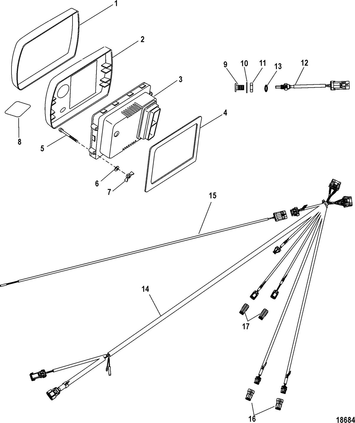 ACCESSORIES INSTRUMENTATION-GAUGES AND COMPONENTS System View Kit, Race Edition