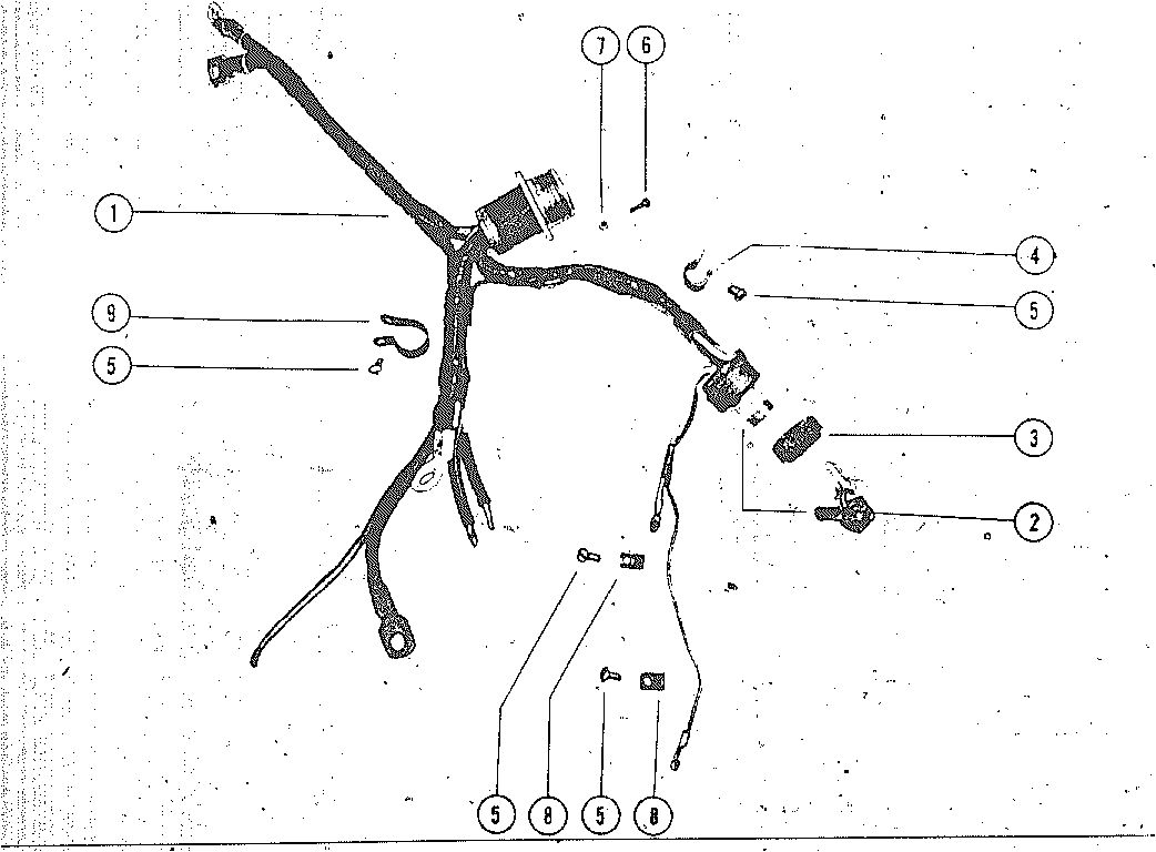 MARK MARK 25 ELECTRIC WIRING HARNESS (INTERNAL)