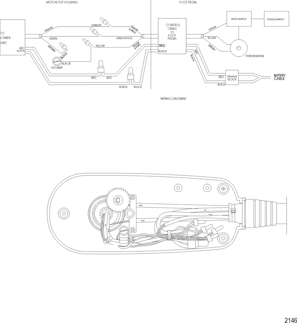 TROLLING MOTOR MOTORGUIDE TOUR, TOUR PINPOINT AND TOUR ES SERIES Wire Diagram(TR82FBD) (24 Volt)