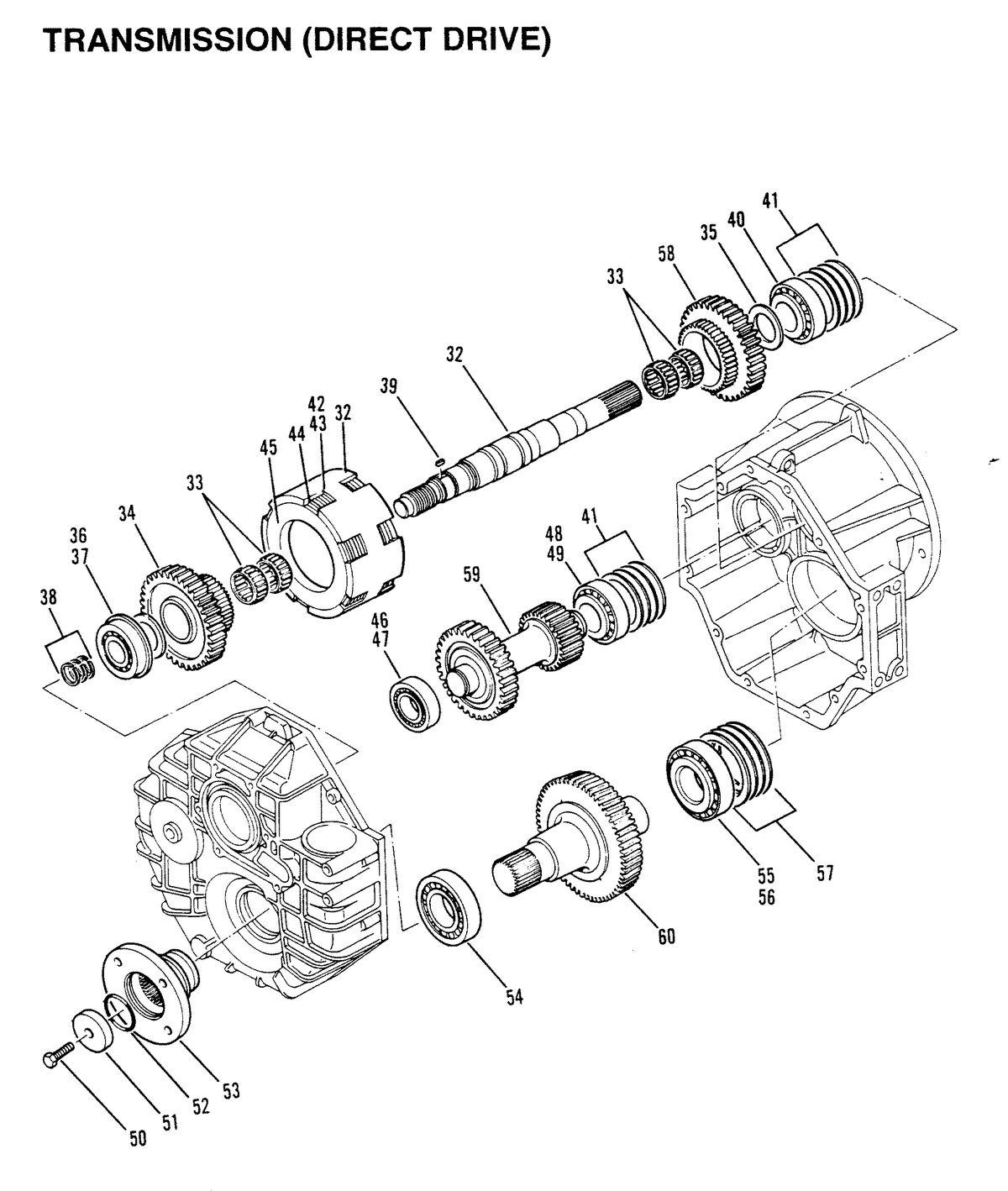 MERCRUISER D-254 TURBO ACDIESEL ENGINE STERN DRIVE/INBOARD TRANSMISSION (DIRECT DRIVE) (INBOARD)
