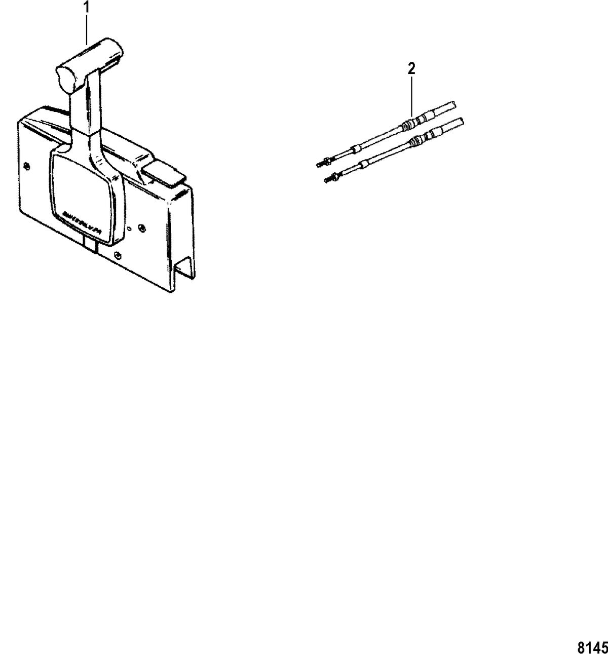 MERCURY/MARINER 4/5/6 4-STROKE Throttle Shift Cables