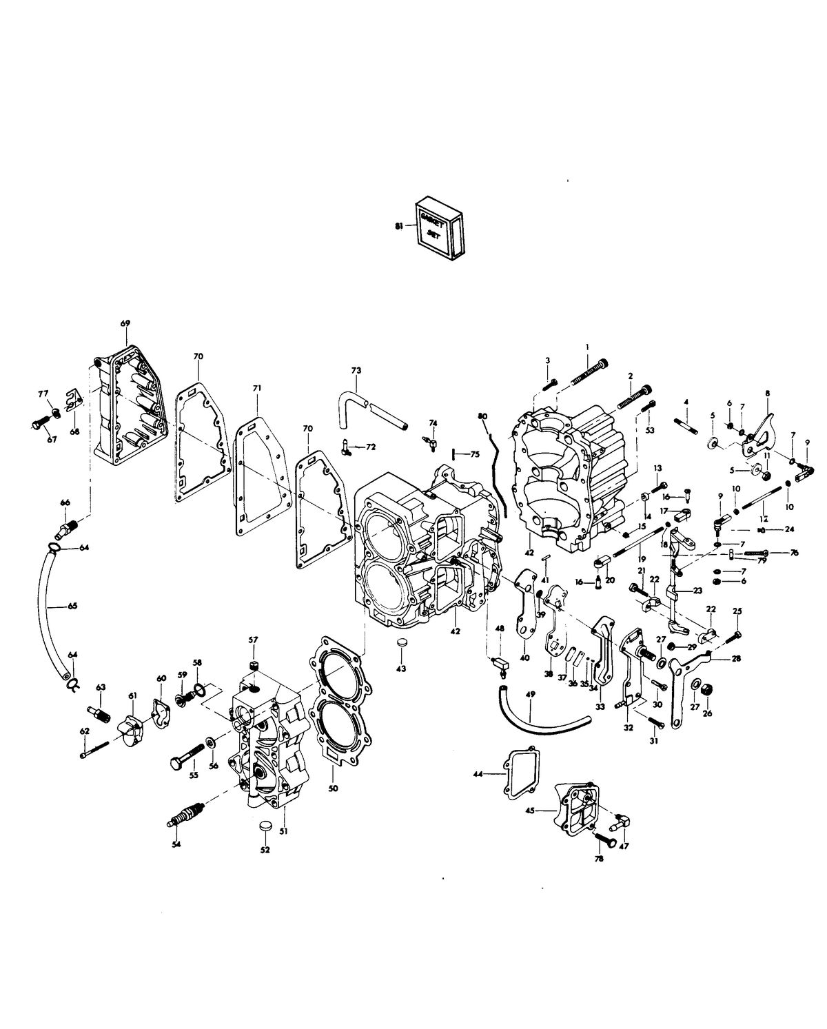 CHRYSLER 35 H.P. POWER HEAD