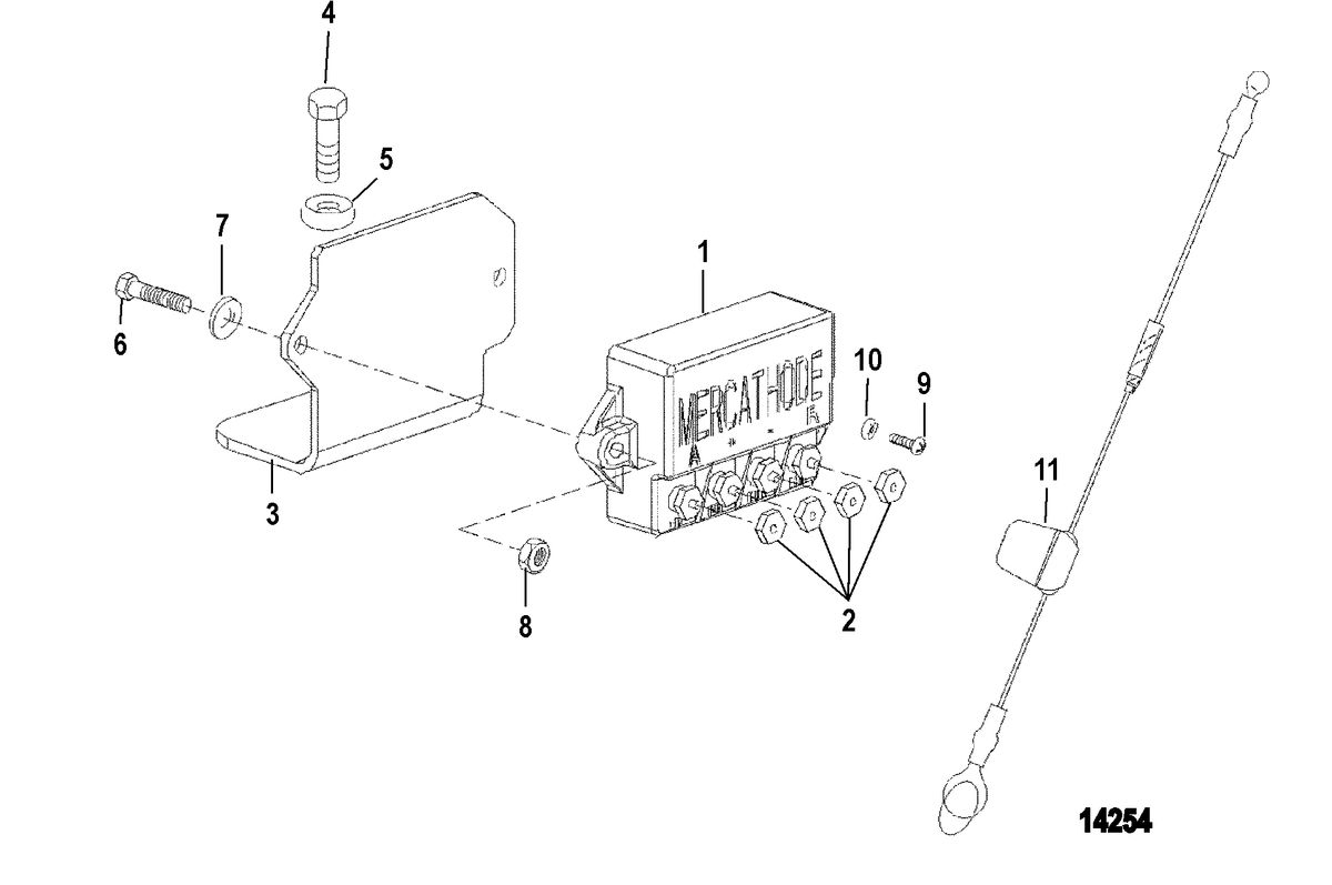 MERCRUISER CUMMINS/MERCRUSER DIESEL (2.8L/165) (4.2L/250) Mercathode(Sterndrive)