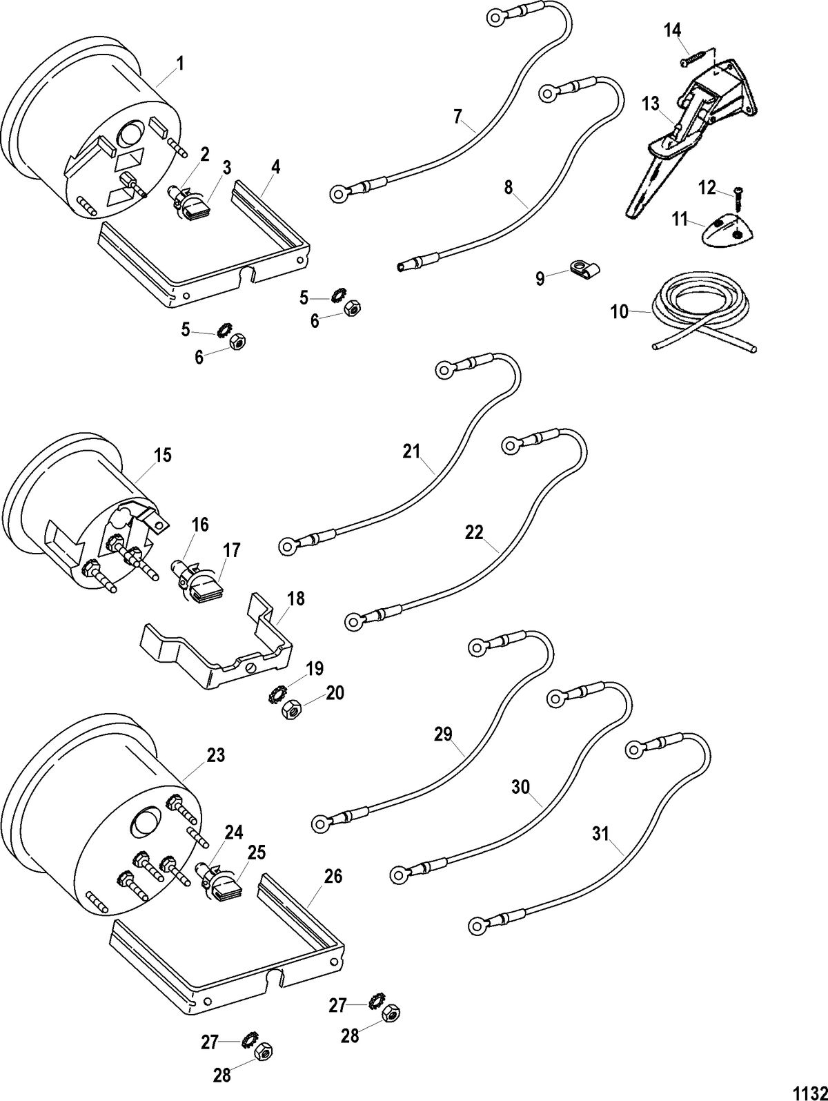 INFLATABLES MERCURY AMANZI HYPALON RIB Instrument Components