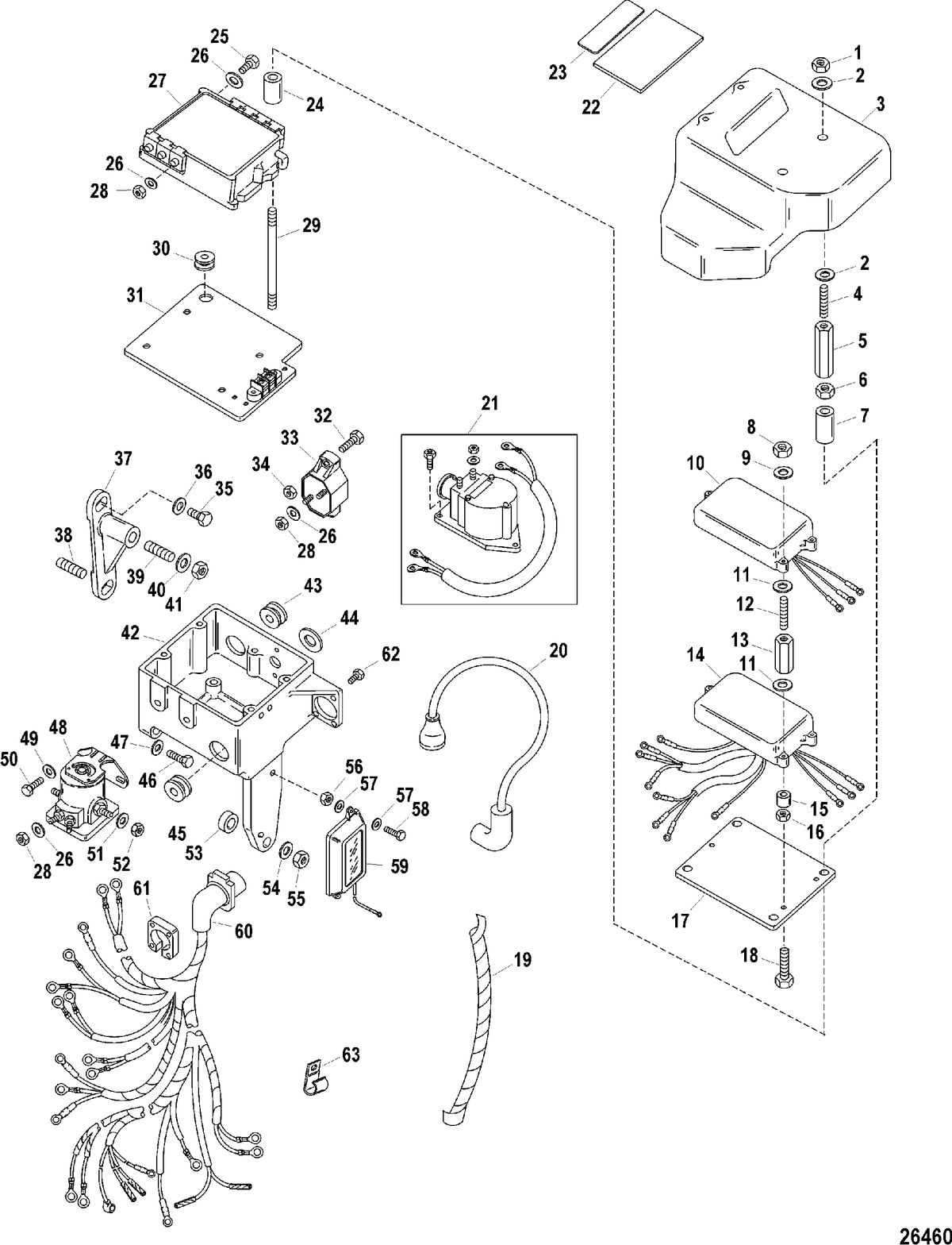 RACE STERNDRIVE 900 SC Electrical Components