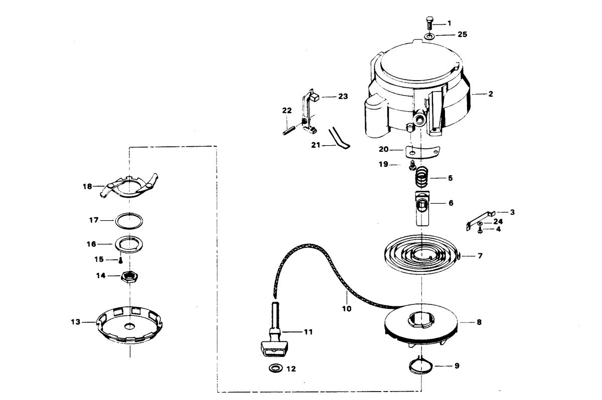 CHRYSLER 20 H.P. HAND STARTER