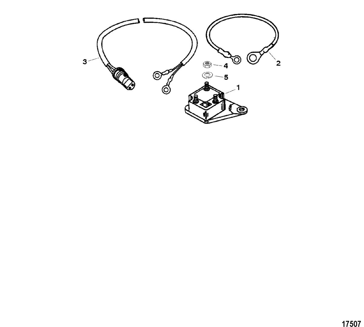 ACCESSORIES ELECTRICAL COMPONENTS AND HARNESSES Battery Charging Kit(83-70350A2)