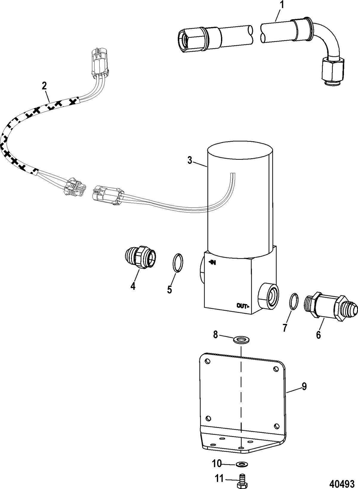 RACE STERNDRIVE 850/1025/1075/1200 SCI Fuel Pump (Remote)