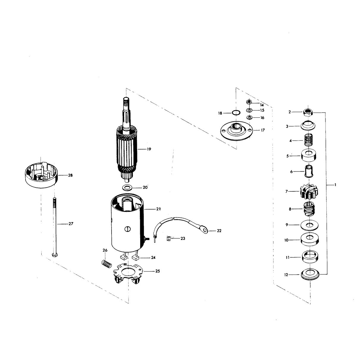 CHRYSLER 45 H.P ELECTRIC STARTER