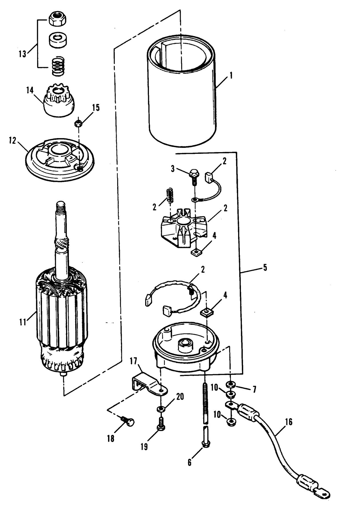 FORCE 70 H.P. STARTER