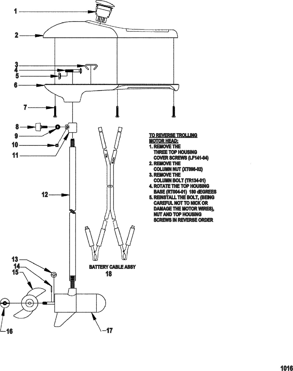TROLLING MOTOR MOTORGUIDE ENERGY SERIES Complete Trolling Motor(Model ET22) (12 Volt)