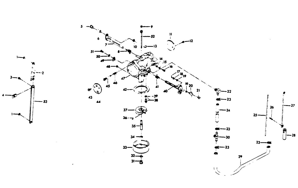 CHRYSLER 105 H.P. CHARGER CARBURETOR