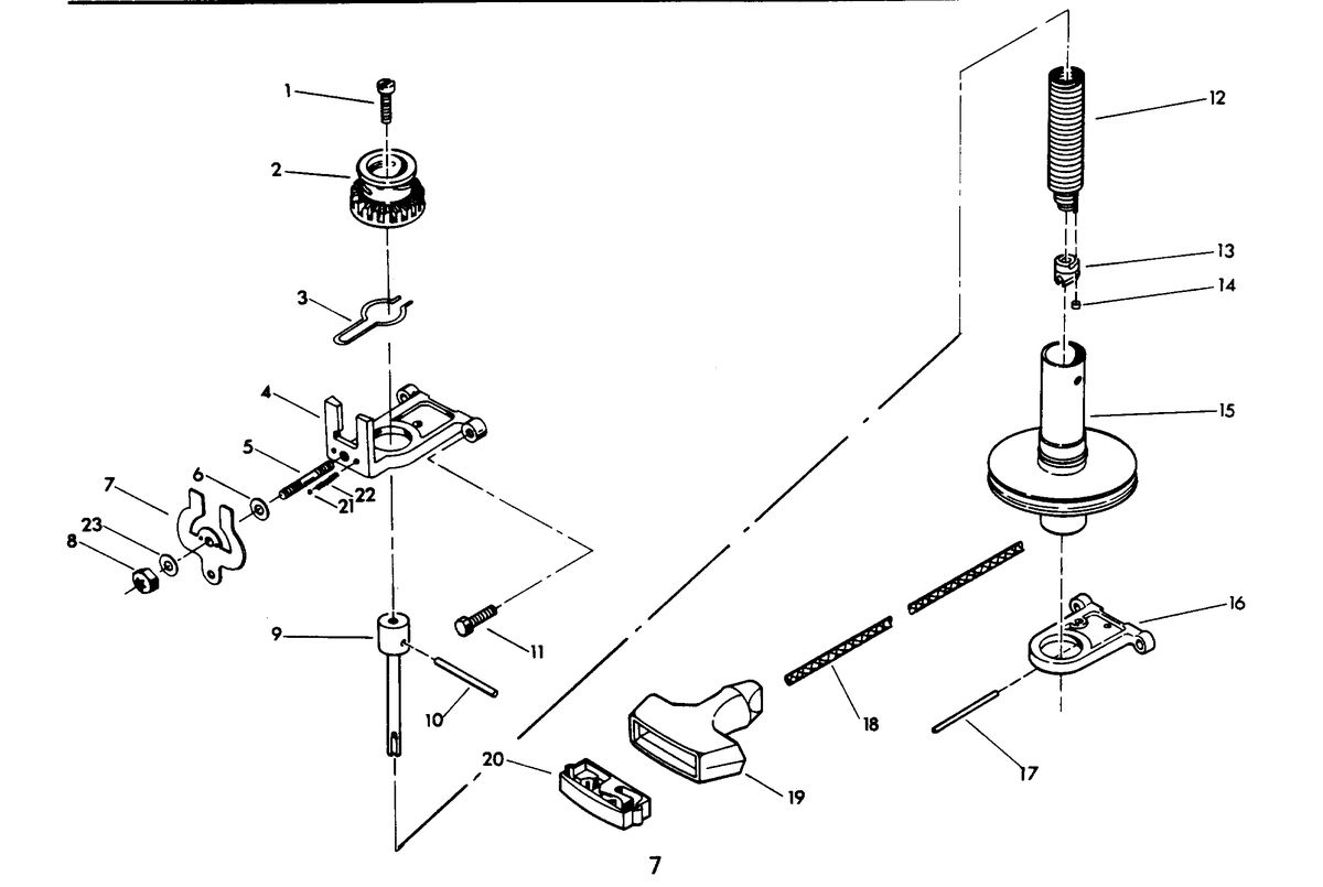CHRYSLER 9.9 H.P. STARTER