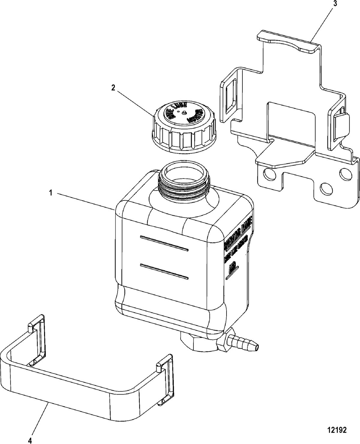 MERCRUISER CUMMINS/MERCRUSER DIESEL 1.7L-120 Drive Lubricant Monitor