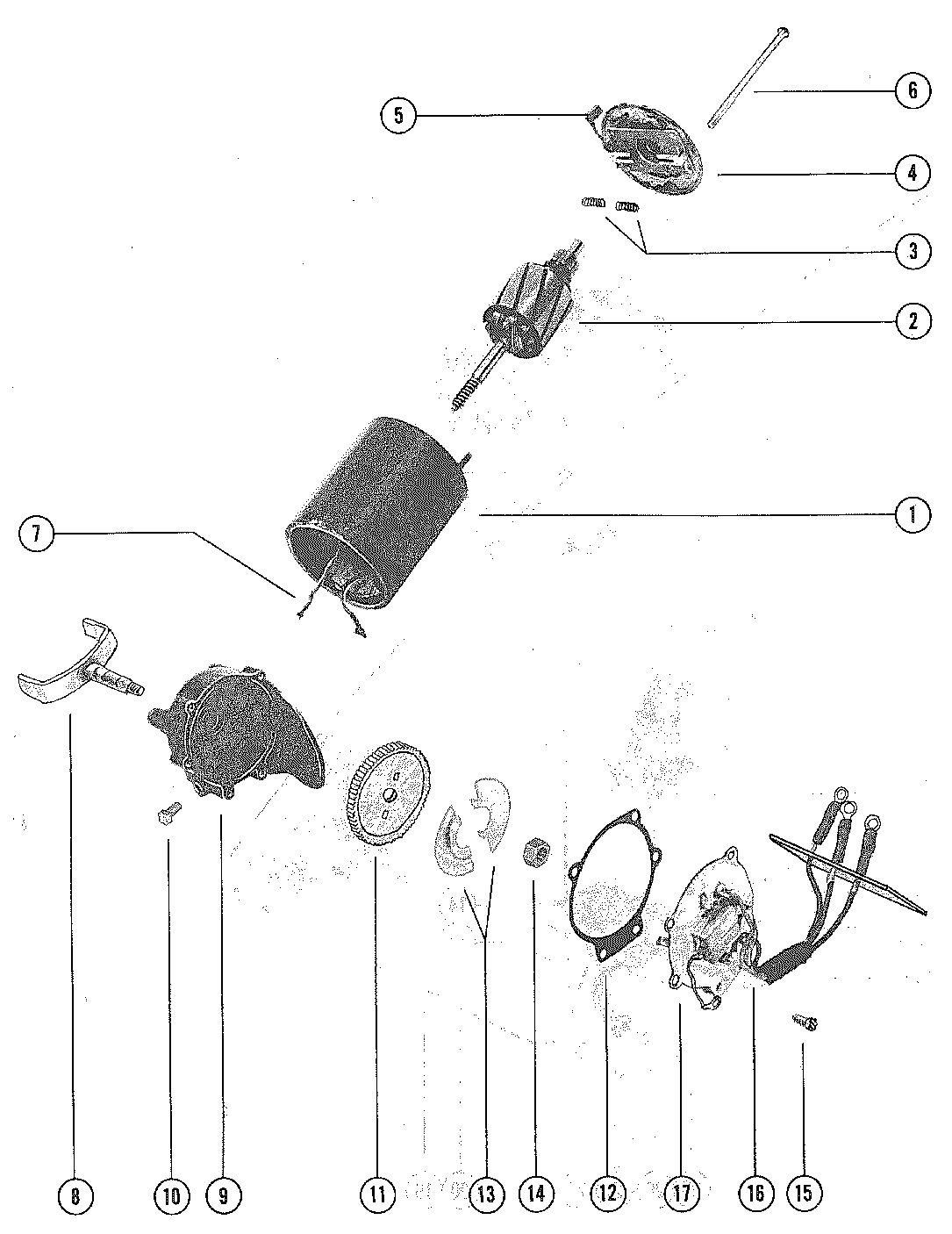 MERCRUISER 228 ENGINE (G.M.) SHIFT ACTUATOR ASSEMBLY (MCM 228 TR)