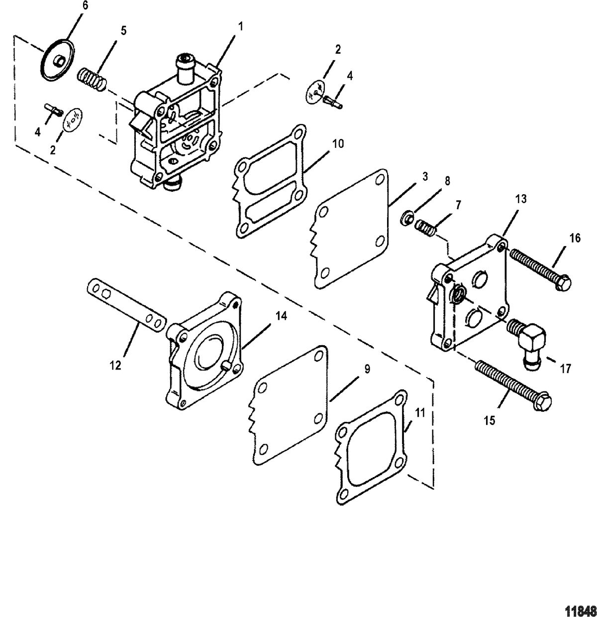 RACE OUTBOARD PARTS MANUAL 300X (3.0L EFI) PRO MAX Fuel Pump
