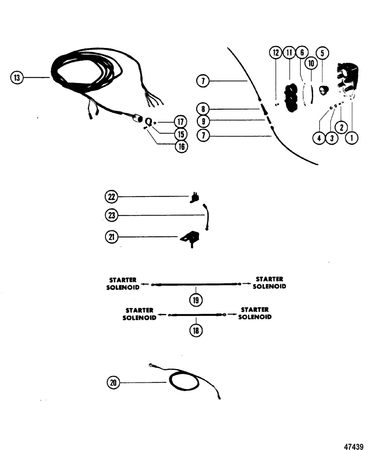 MERCRUISER TR (200 RATIO) TRS (1.50 RATIO) STERN DRIVE CONTROL PANEL(PRESTOLITE PUMP USE WITH ERL)