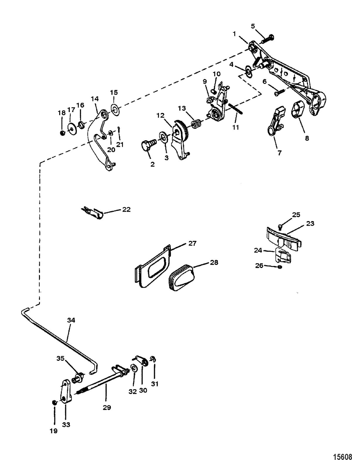 ACCESSORIES REMOTE CONTROL SYSTEMS AND COMPONENTS Attaching Kit - Remote Control(43066A3)