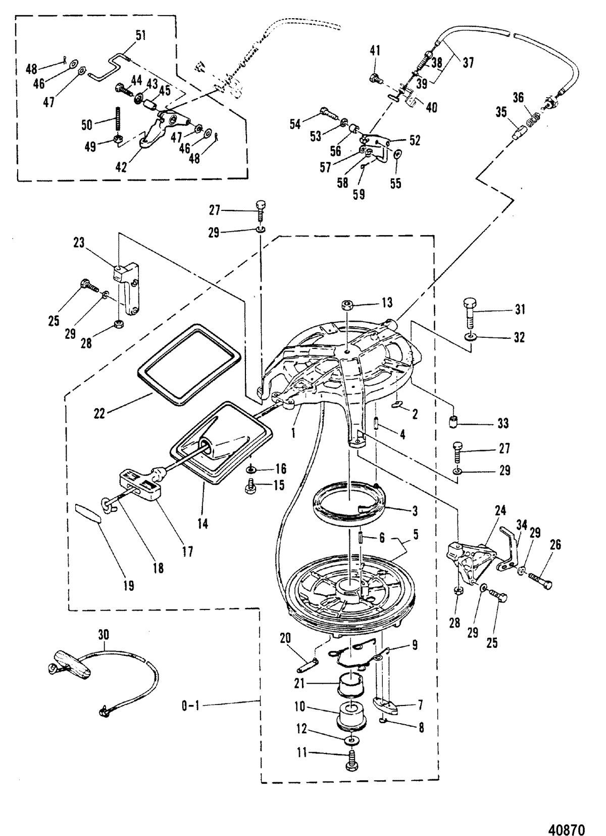 MARINER MARINER 30 RECOIL STARTER