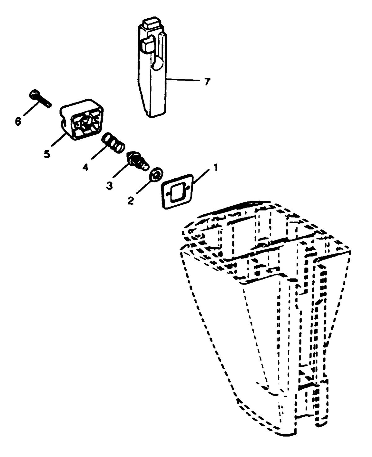 SEARS GAMEFISHER 9.9 H.P. THERMOSTAT